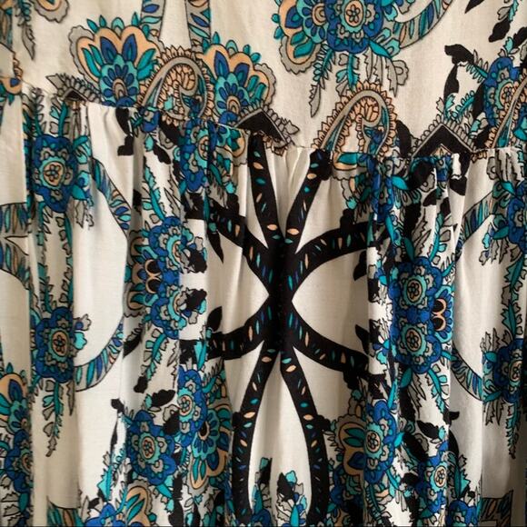 Honolua Wahine Boutique Floral Boho Dress Size Small - Picture 5 of 5